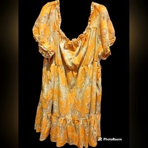 Torrid Babydoll Dress-Lace Tiered 4X(26)